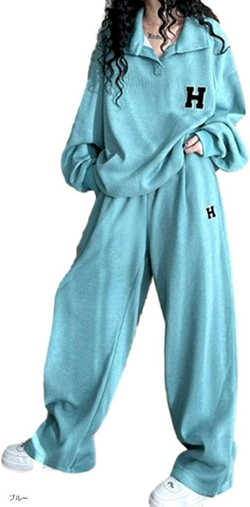 バリエーションコード : 2br0u2j5ck商品コード2br0utyxdo商品名かっこいい かわいい おしゃれ 人気 大人 女性 長袖 パンツ 長ズボン ジャージ スエット スウェット レディース ルームウエア マタニティ 部屋着 普段着 運動着ブランドElectric Circusカラーブルーサイズ等4XLゆったり大きめ動きやすい上下セットアップ「普段着・運動・旅行・お出かけに」スラックスで楽ちん・ジムやトレーニングの移動着に・伸縮性のあるジャージ素材と軽い着心地・動きやすいデザイン・普段着からアクティブシーンに、旅行やちょっとしたお出かけにも使える「ゆったり大きめスポーティーなリラックスウエア」らくちんウエストゴムのボトムス（ポケット付き）とコーディネートで使いやすいハーフジップ・幅広い年齢層におすすめ「カラー」グレー、ブラック、ブルー「サイズ」トップス：着丈70cm、バスト140cm、ボトムス：着丈96cm、ウエスト70cm「メイン素材」合繊※ 他ネットショップでも併売しているため、ご注文後に在庫切れとなる場合があります。予めご了承ください。※ 品薄または希少等の理由により、参考価格よりも高い価格で販売されている場合があります。ご注文の際には必ず販売価格をご確認ください。※ 沖縄県、離島または一部地域の場合、別途送料の負担をお願いする場合があります。予めご了承ください。※ お使いのモニタにより写真の色が実際の商品の色と異なる場合や、イメージに差異が生じることがあります。予めご了承ください。※ 商品の詳細（カラー・数量・サイズ 等）については、ページ内の商品説明をご確認のうえ、ご注文ください。※ モバイル版・スマホ版ページでは、お使いの端末によっては一部の情報が表示されないことがあります。すべての記載情報をご確認するには、PC版ページをご覧ください。