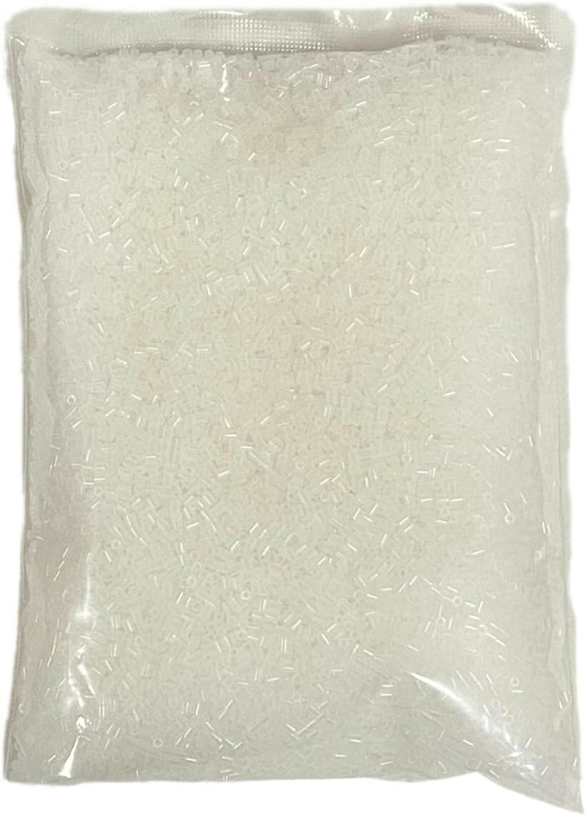 アイロンビーズ 2.6mm 単色 選べるカラー 250g 約23000個 ミニ ミニサイズ 単品 大容量 C02438 (クリア 透明, 2.6mm)