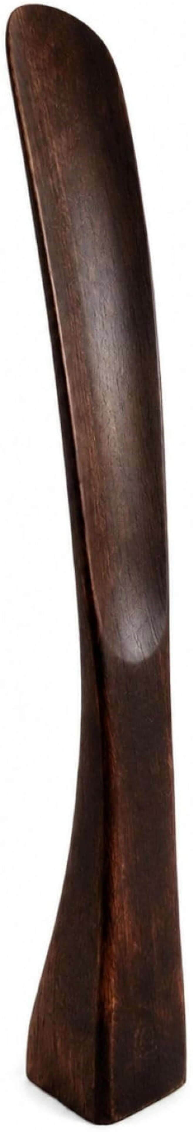 ノア 靴ベラ 自立 木製 スタンダップ (ブラウン, 22cm)