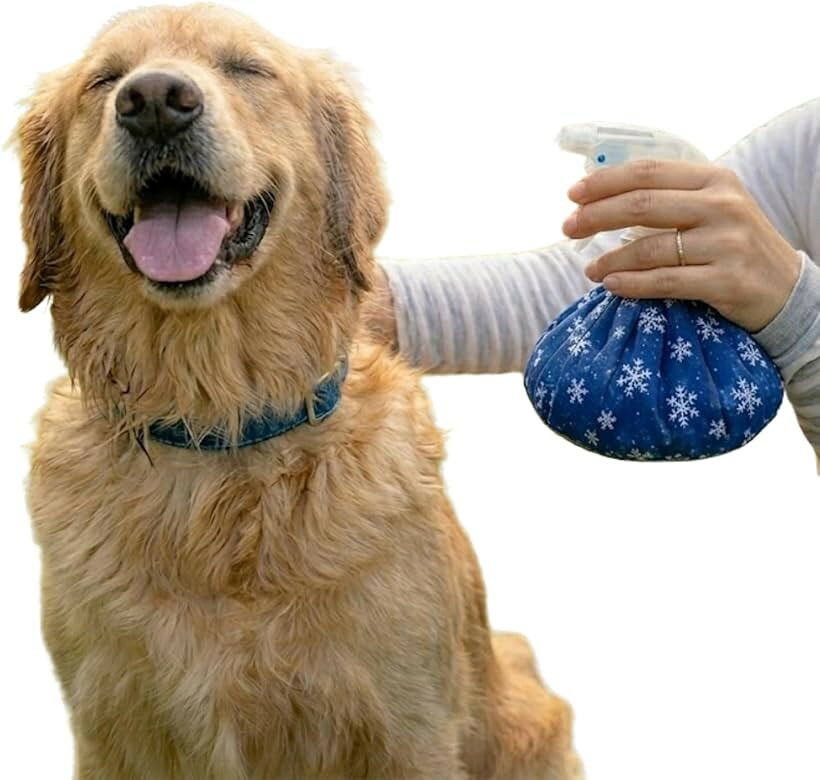 ペット用 氷のうスプレー 氷嚢 ミスト 冷却 犬 散歩 熱中症対策 ひんやりグッズ 夏対策 (2個セット)