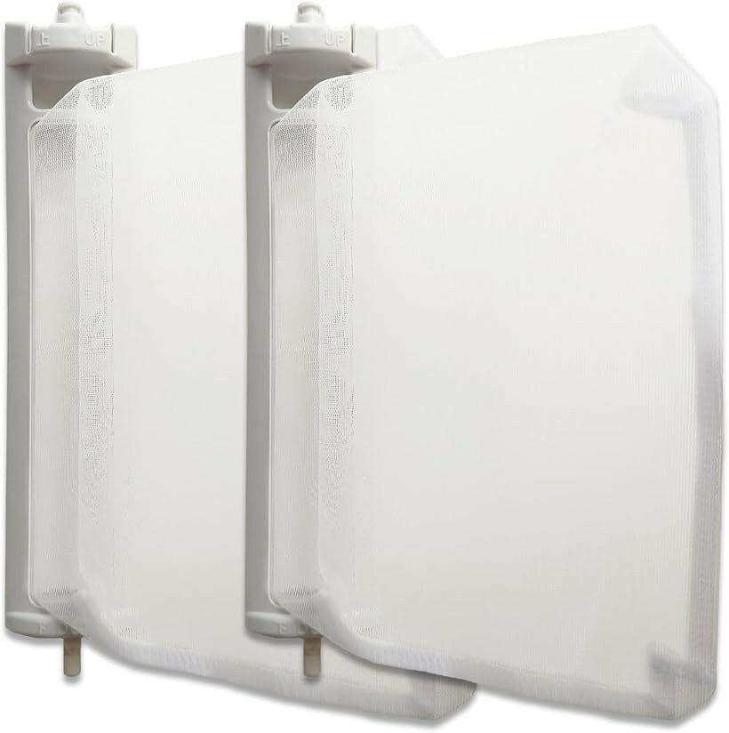 互換品 互換品 ES-LP2 ES-LP1 洗濯機用 糸くずフィルター ES-T5E7 ES-T5CBK ES-TX840 2本 (グレー)