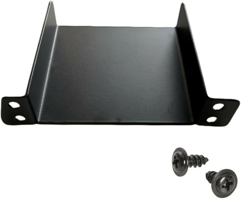 ETC取付基台 ブラケット トヨタ車用 スチール製 ダッシュボードマウント ステルスブラック仕上げ (ブラック, トヨタ車用/スチール製)