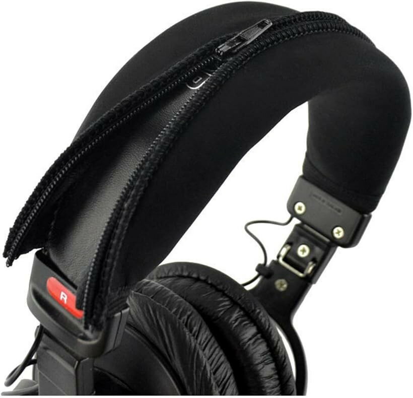 Sound-Isolating Type - 互換性 ヘッドホンカバー 2個セット 汎用 交換 クッション ヘッドバンド 簡単取付