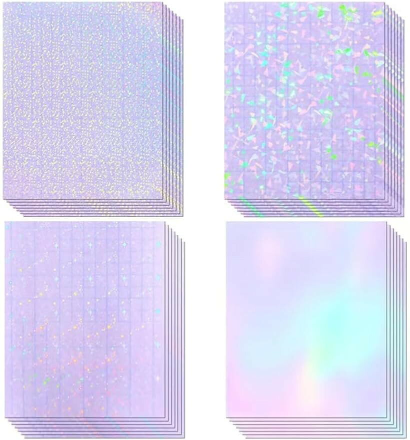 商品コード2brxsniny0商品名ホログラムシール 4色20枚セット 透明 A4サイズ キラキラ 光沢 自己粘着性 印刷不可 防水 DIYステッカーブランドlulubelleカラー4色「豊富なデザインラインナップ」4種類のクリアホログラムシール（各5枚、総計20枚）。A4サイズ（210x297mm）でたっぷり使え、シーンに合わせて選べます。「簡単カット＆貼れる使いやすさ」薄手のシール紙なのでハサミで自由にカット可能。剥がして貼るだけの簡単操作。強力粘着で金属・ガラス・プラスチックなど平滑面にしっかり密着します。「魔法のようなキラめき効果」透明ホログラム素材が光を反射し、角度によって色味や立体感が変化。下地を透かせながらも虹色の輝きを放ち、普通のシールでは出せない幻想的な表現が可能。「プロ級の素材品質」高精細なビニル基材を使用。剥がれにくく長期保存に耐える上、カット時の縁割れ防止加工で細かいデザインも綺麗に仕上がります。「クリエイティブな活用例」スマホケース・缶バッジ・トレカデコレーションはもちろん、DIYマグカップやアニメグッズのワンポイントに。SNS映えする作品作りをサポートします。＊注意ください＊ ・写真の写り方により、実際の商品と異なって見える場合がございます。・サイズにつきましては若干の誤差が生じる場合がございます。・生産時期により、商品のデザインが若干異なる場合がございます。上記予めご了承の上お買い求めくださいませ。※ 他ネットショップでも併売しているため、ご注文後に在庫切れとなる場合があります。予めご了承ください。※ 品薄または希少等の理由により、参考価格よりも高い価格で販売されている場合があります。ご注文の際には必ず販売価格をご確認ください。※ 沖縄県、離島または一部地域の場合、別途送料の負担をお願いする場合があります。予めご了承ください。※ お使いのモニタにより写真の色が実際の商品の色と異なる場合や、イメージに差異が生じることがあります。予めご了承ください。※ 商品の詳細（カラー・数量・サイズ 等）については、ページ内の商品説明をご確認のうえ、ご注文ください。※ モバイル版・スマホ版ページでは、お使いの端末によっては一部の情報が表示されないことがあります。すべての記載情報をご確認するには、PC版ページをご覧ください。