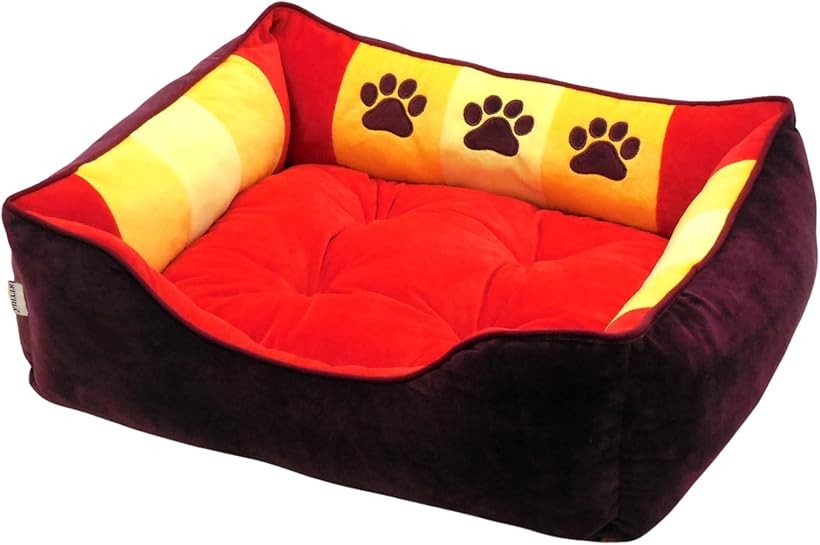 楽天市場】赤（ベッド・カドラー｜ベッド・マット・寝具）：犬用品