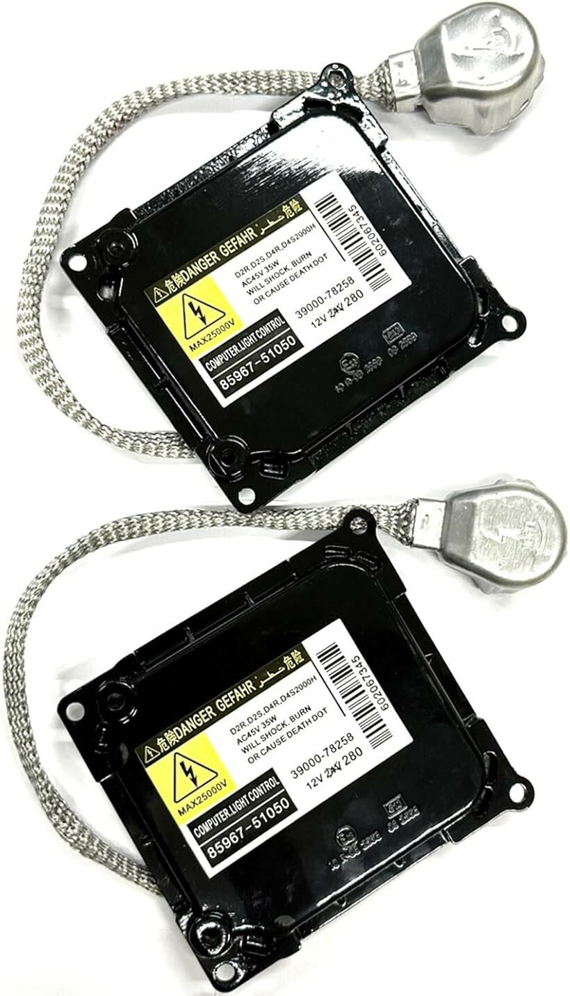 互換品キセノン用 補修 バラスト 35W レクサス GS460 GS450h GS430 GS350 GRS19 UZS190 URS190 GWS191 D2R D2S D4R D4S 兼用 汎用 社外品 (2個セット)