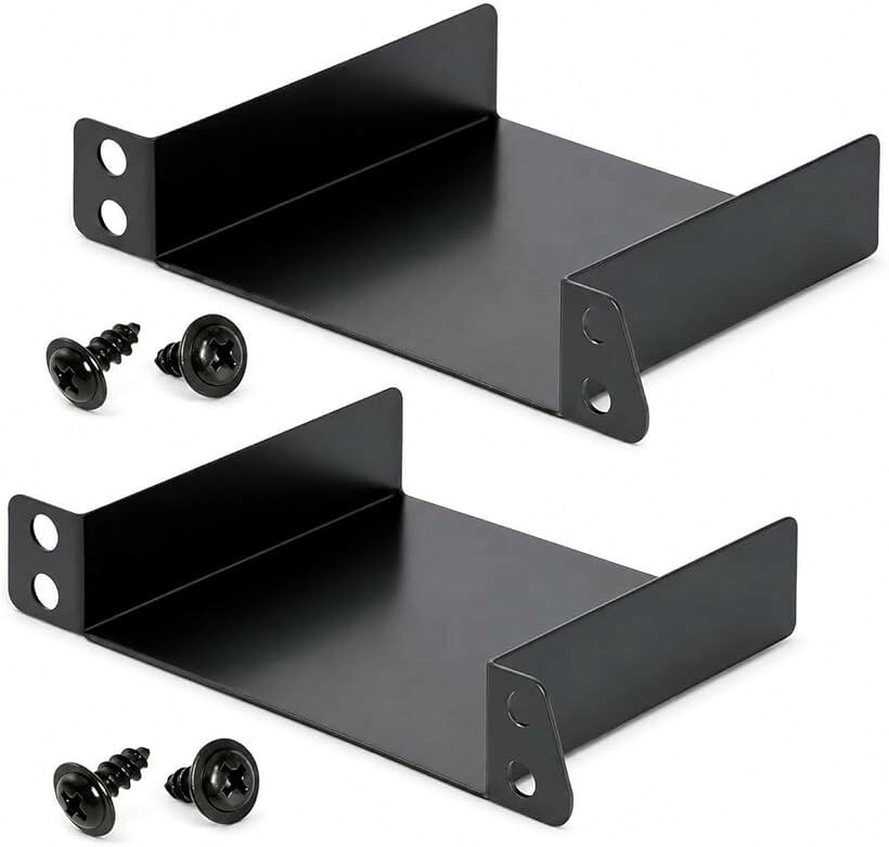 ETCブラケット トヨタ ダイハツ系対応 ETC取付基台 ETC車載器取付ステー 純正ETC取付部にすっきり装着 後付け感を抑える ステルスブラック 幅80mm 高さ20mm以下対応 M5ネジ付き (2個セット)