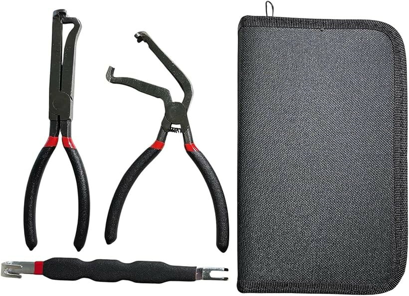 商品コード2bk55io8jj商品名カプラー外し工具 3本セット 自動車用 コネクター外し 端子抜き工具 カプラーリムーバー 配線 コネクターセパレーター 収納ケース付きブランドQuriestサイズ等通常サイズ 配線外し 車 自動車 ピン 抜き「様々なカプラー作業に対応する3本セット」 自動車・バイクの配線コネクターやカプラーの取り外し作業に便利なカプラー外し工具セットです。ストレートタイプ・オフセットタイプ・リムーバータイプの3種類をセットにし、作業スペースやコネクター形状に合わせて使い分けが可能。狭いエンジンルーム内や奥まった配線周りでも作業しやすく、カプラーのロック解除や取り外しをサポートします。「握りやすいグリップ」 手にフィットしやすいグリップ形状で、力を入れやすく安定した作業が可能です。「高品質炭素鋼採用」 耐久性に優れた炭素鋼素材を採用。DIY整備からメンテナンス作業まで幅広く使用できます。「収納ケース付き」 持ち運びや保管に便利な専用収納ケース付き。工具をまとめてスッキリ収納できます。「セット内容」 ・ストレートプライヤー ・オフセットプライヤー ・両端リムーバーツール ・収納ケース※ 他ネットショップでも併売しているため、ご注文後に在庫切れとなる場合があります。予めご了承ください。※ 品薄または希少等の理由により、参考価格よりも高い価格で販売されている場合があります。ご注文の際には必ず販売価格をご確認ください。※ 沖縄県、離島または一部地域の場合、別途送料の負担をお願いする場合があります。予めご了承ください。※ お使いのモニタにより写真の色が実際の商品の色と異なる場合や、イメージに差異が生じることがあります。予めご了承ください。※ 商品の詳細（カラー・数量・サイズ 等）については、ページ内の商品説明をご確認のうえ、ご注文ください。※ モバイル版・スマホ版ページでは、お使いの端末によっては一部の情報が表示されないことがあります。すべての記載情報をご確認するには、PC版ページをご覧ください。