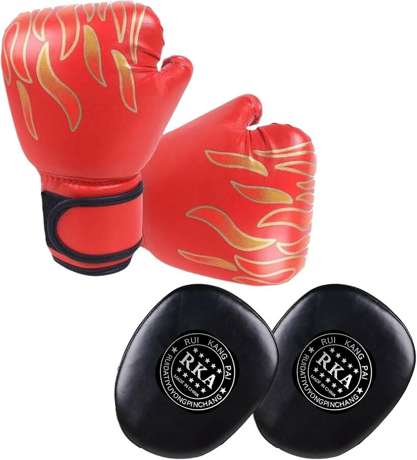 楽天市場】イサミ boxerボクシンググローブ 16オンス 赤の通販