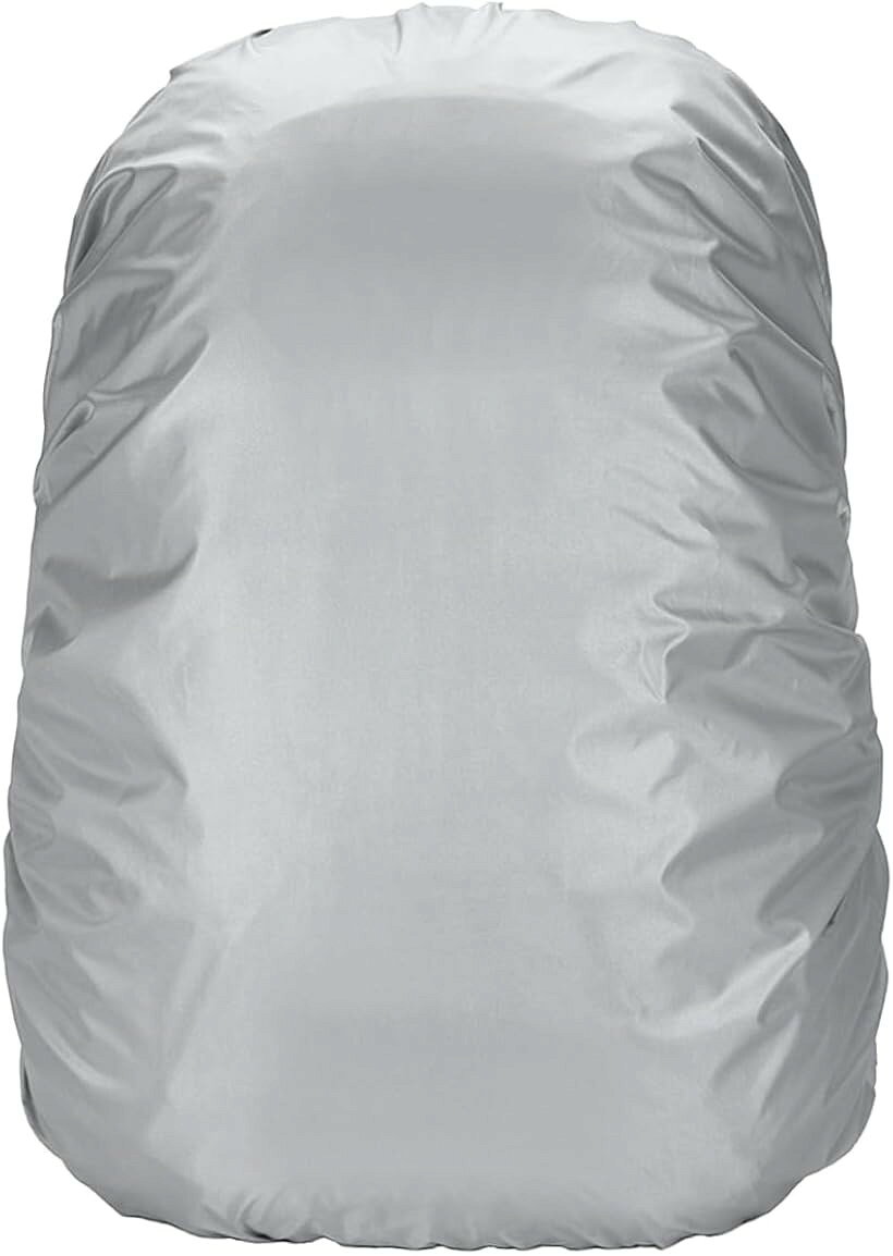 リュックレインカバー (ライトグレー, (S)35L)