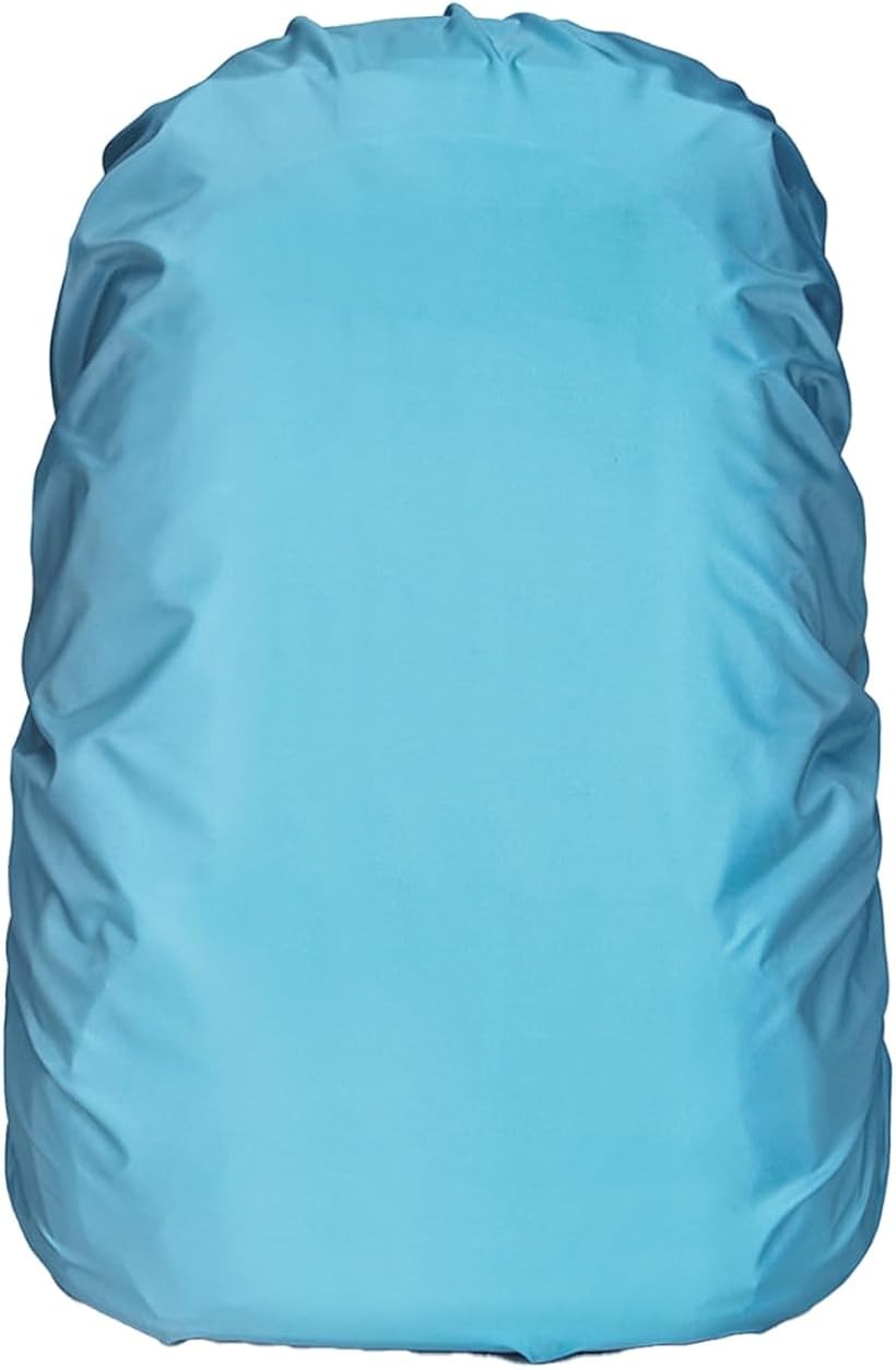 リュックレインカバー (ライトブルー, (M)45L)