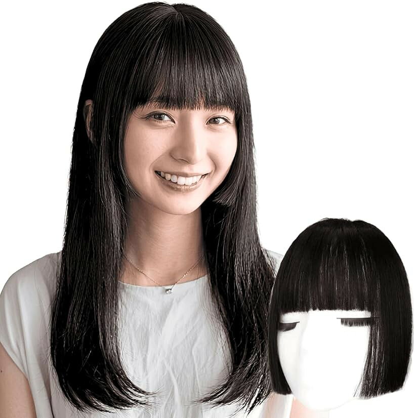 バリエーションコード : 2b94o62cnu商品コード2b94o8nn54商品名前髪ウィッグ 部分ウィッグ 総手植え 人毛100％ 前髪 ポイントウィッグ エクステンション エクステ 白髪隠し かつら 部分かつらブランドルスブリラーレ (Luce brillare)カラーナチュラルブラックサイズ等姫毛前髪がうまく決まらない時、式典や発表会、写真撮影等であなたをより魅力的にするつけ前髪です。この前髪ウィッグをつけることでお好みの自然な前髪にヘアセットすることが出来ます「セット内容」(1)状態：新品未使用品。前髪ウィッグx1「商品詳細」(2)サイズ：触覚25cm 前髪14cm 厚さ0.3cm　(3)重さ：約12g　(4)カラー：ナチュラルブラック （全部で3種類カラーございます） (5)対象 レディース 女性 男性 プレゼント ギフト 祖父 祖母「3つの特徴」(6)特徴：「手織りステルス加工」はシームレスな境目を実現した技術で、境目まで髪に覆われている為バレにくいです。「C型の湾曲」より自然なボリュームアップができます。「通気性」六角形のメッシュで通気性のある裏地を実現。長時間の装着も蒸れゼロで快適です。ワンタッチ固定ピンで簡単に装着することが出来ます。「ヘアレンジも可能」(7)高級人毛100%採用の為、自毛と同様にヘアカット、ドライヤー、ヘアアイロン、ヘアセット等が可能です。3Dカットを施しておりますので、自然でバレにくいナチュラルな人毛ウィッグです。「お客様へお願い」 (8) ・染料でカラーリングしている為、匂いがする場合がございます。一度水洗いしてドライヤー等で乾かして頂けますと匂いが取り除かれる場合がございます。複雑に編み込んでいる為、髪がほつれやすくなっております。毛量を多くしておりますので、ほつれ部位はハサミで切って微調整頂けますようお願い致します。「人生を変える」 (9)突発的な場面でどうしよう？例えば、急な冠婚葬祭・同窓会・帰省・婚活・友人との久しぶりの再会。髪が薄くなり始めたどうしよう？例えば、通勤・オンライン会議・営業※ 他ネットショップでも併売しているため、ご注文後に在庫切れとなる場合があります。予めご了承ください。※ 品薄または希少等の理由により、参考価格よりも高い価格で販売されている場合があります。ご注文の際には必ず販売価格をご確認ください。※ 沖縄県、離島または一部地域の場合、別途送料の負担をお願いする場合があります。予めご了承ください。※ お使いのモニタにより写真の色が実際の商品の色と異なる場合や、イメージに差異が生じることがあります。予めご了承ください。※ 商品の詳細（カラー・数量・サイズ 等）については、ページ内の商品説明をご確認のうえ、ご注文ください。※ モバイル版・スマホ版ページでは、お使いの端末によっては一部の情報が表示されないことがあります。すべての記載情報をご確認するには、PC版ページをご覧ください。