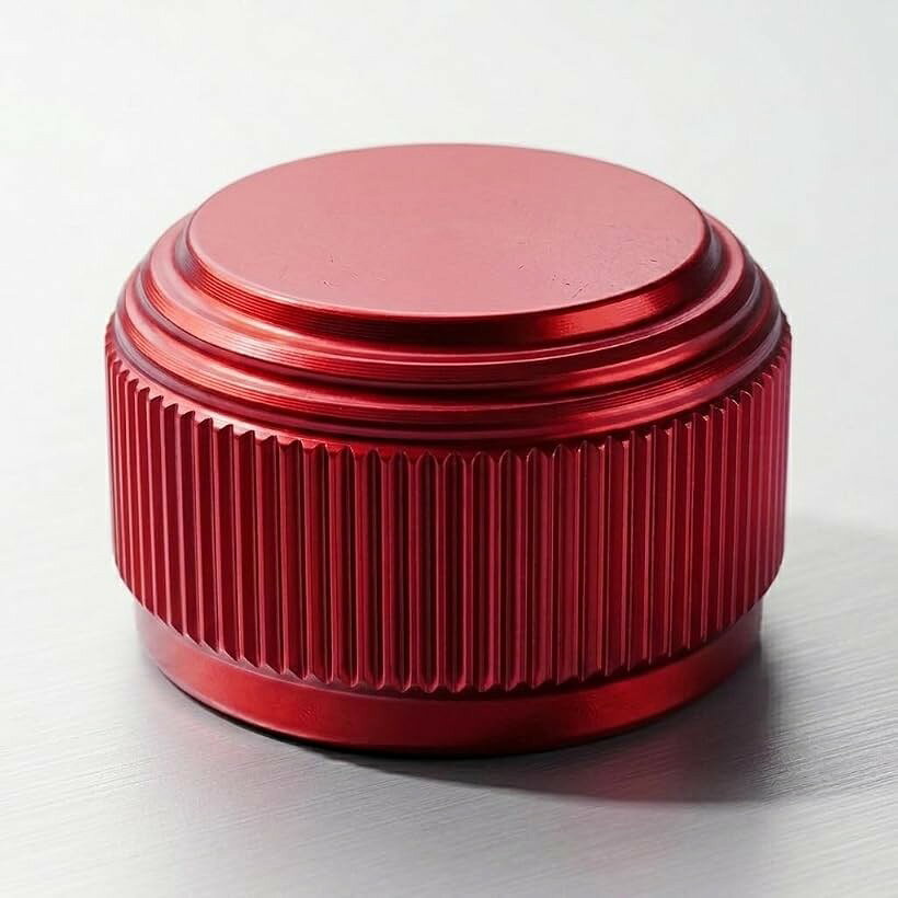 互換品 メカニカルブレーキノブ Daiwa対応 PR100 PD106 長軸スプール用 微調整ノブ (レッド)