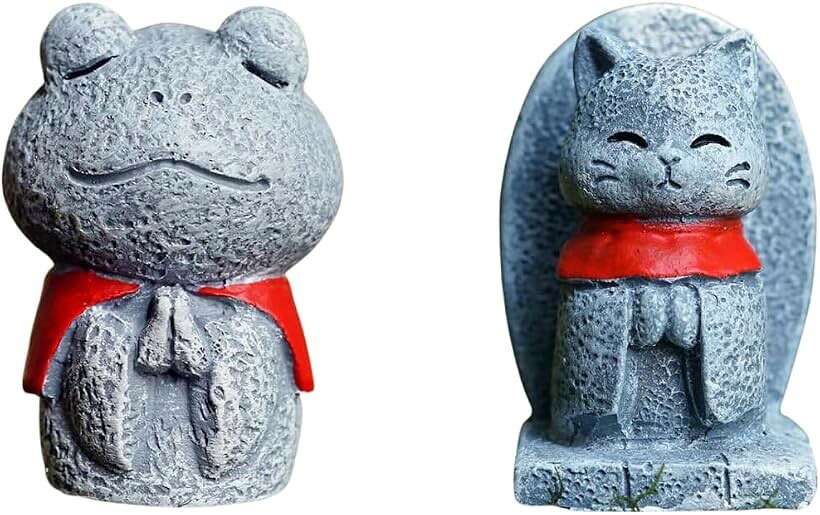 楽天市場】猫 御影石 置物の通販