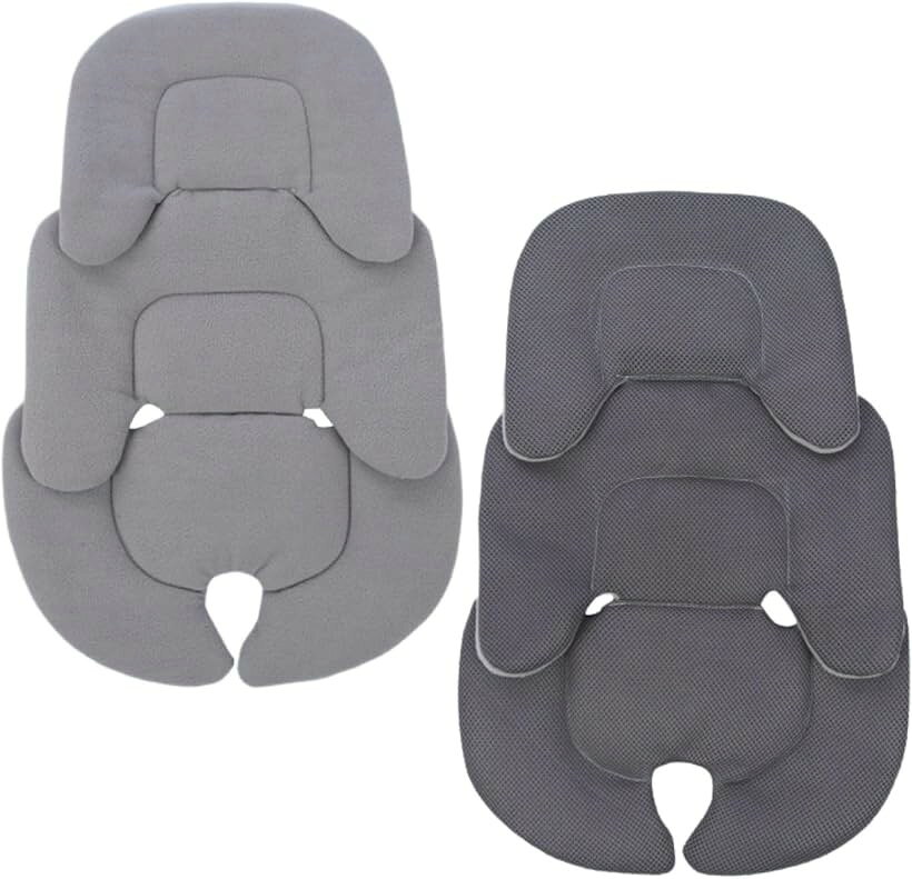 バリエーションコード : 2brlxctwtu商品コード2brlxophuv商品名ふわふか密着 ベビーカー シートクッション チャイルドシート インナー 通気 メッシュ 軽量 両面仕様 洗濯可能 春夏秋冬ブランドPIENSEカラーグレー「快適な座り心地」赤ちゃんの体をやさしく包み込む、かわいいベビー用シートクッション。やわらかいフリース素材がふんわりとした座り心地を生み出し、長時間のお出かけでも快適に過ごせる設計です。新生児から使える形状で、デリケートな体にもフィットしやすく安心感のある使用感を実現しました。「通気性xオールシーズン」裏面には通気性に優れた3Dメッシュ構造を採用し、蒸れにくくさらっとした使い心地。両面仕様なので、春夏はメッシュ面、秋冬はフリース面と季節に応じて使い分けができ、1年を通して活躍します。「多用途で使いやすい」ベビーカー、チャイルドシート、ベビーキャリー、バウンサーなど幅広いシーンに対応する汎用設計。伸縮構造により様々なシートにフィットしやすく、取り付けも簡単。お出かけや移動時に便利で使い勝手の良いアイテムです。「軽量＆お手入れ簡単」約150gの軽量設計で持ち運びもらくらく。汚れても洗濯機で丸洗い可能なので、いつでも清潔に保てるのが嬉しいポイント。忙しい育児の中でも手軽に使える実用性の高いクッションです。「商品仕様」サイズ：約58x38cm / 重量：約150g / 素材：フリース・3Dメッシュ / 対応：ベビーカー・チャイルドシート・ベビーキャリー等 / 両面仕様・通気設計・軽量 / ＊モニター環境により色味が異なる場合があります※ 他ネットショップでも併売しているため、ご注文後に在庫切れとなる場合があります。予めご了承ください。※ 品薄または希少等の理由により、参考価格よりも高い価格で販売されている場合があります。ご注文の際には必ず販売価格をご確認ください。※ 沖縄県、離島または一部地域の場合、別途送料の負担をお願いする場合があります。予めご了承ください。※ お使いのモニタにより写真の色が実際の商品の色と異なる場合や、イメージに差異が生じることがあります。予めご了承ください。※ 商品の詳細（カラー・数量・サイズ 等）については、ページ内の商品説明をご確認のうえ、ご注文ください。※ モバイル版・スマホ版ページでは、お使いの端末によっては一部の情報が表示されないことがあります。すべての記載情報をご確認するには、PC版ページをご覧ください。