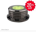 レコードスタビライザー ディスクスタビライザー ターンテーブル クランプ LPビニールレコードプレーヤー 60Hz(ブライトブラック)
