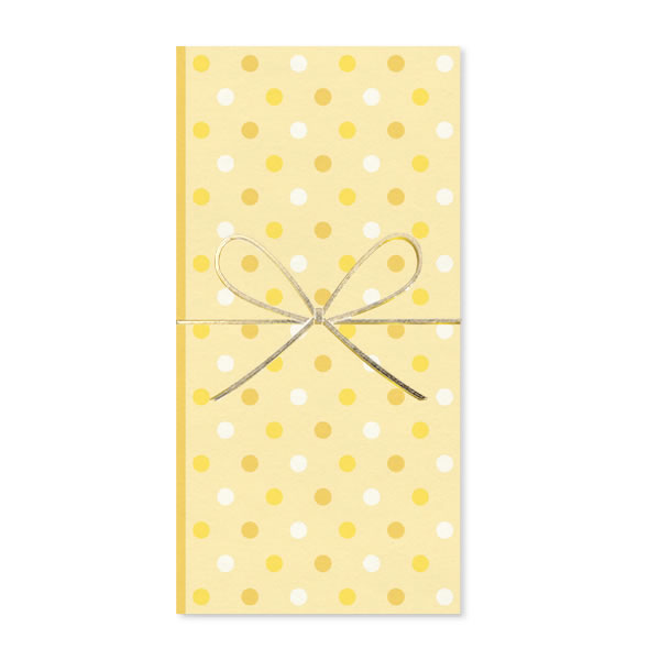 RYU-RYU ゆるかわ金封 ロングタイプ マリーゴールド LCPB-16 3枚入 お札が折らずに入るサイズです 3種..