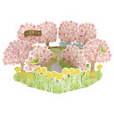 春カード 桜ポップアップカード お花見日和 126529 立体カード グリーティングカード 多目的カード APJ/アートプリントジャパン