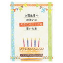 バースデーカード メッセージブック 絵本：書き込むタイプ L499 サンリオ ハードカバー 本文16ページ Birthday Card グリーティングカード お誕生お祝い