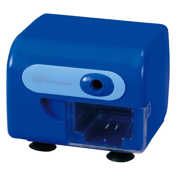 電動鉛筆削器 ブルー RT453A レイメイ藤井