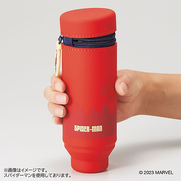 リヒトラブ マーベル スタンドペンケース ヴェノム MV-7712-102 MARVEL VENOM ペンスタンドになるペンケース Lihit lab horiman-10125575 芦屋の文房具店 あしや堀萬昭堂 サンプル画像2