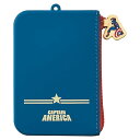 リヒトラブ マーベル パスポーチ キャプテンアメリカ MV-7784-104 MARVEL CAPTAIN-AMERICA Lihit lab