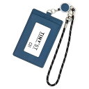 【10%OFF】 タイニスト リール付パスケース ネイビー NP1075K レイメイ藤井 自分らしくミニマルライフを愉しむ心地よい手触りの本革製小物