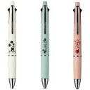 三菱鉛筆 ジェットストリーム 多機能ペン 4&1 ディズニー 3本(軸色3色/3柄)セット 0.5mm MSXE5-1600D MBコーラル MBミント MBホ...