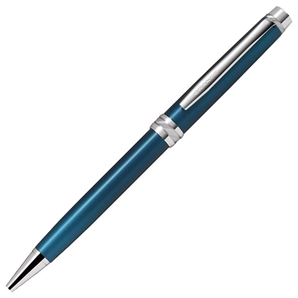 Rakuten - PILOT パイロット 油性ボールペン グランセCR 0.7mm ターコイズブルー BGRC-18SR-TQL 回転繰り出し式 名入れ可（レーザー彫刻）