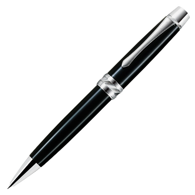 パイロット ボールペン PILOT パイロット 油性ボールペン カスタムヘリテイジCR 0.7mm（細字） ブラック BKVH-2MR-B 回転繰り出し式 名入れ可（レーザー彫刻） ペンシース付 CUSTOM HERITAGE CR