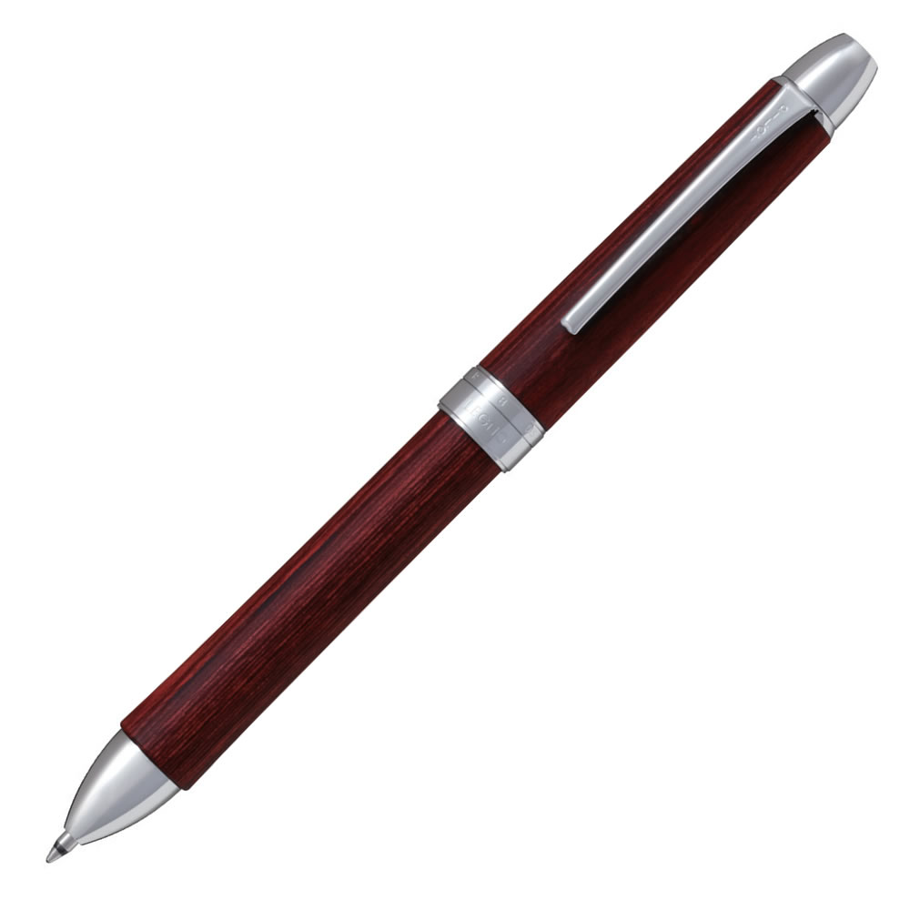 Rakuten - PILOT パイロット 多機能ペン 2+1（ツープラスワン）レグノ 0.7mm（黒・赤）＋0.5mm（シャープ） ディープレッド BTHL-3SK-DR 回転＆ノック式 名入れ可（レーザー彫刻）