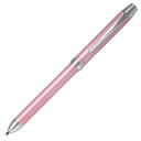 PILOT パイロット 多機能ペン 2+1(ツープラスワン)リッジ 0.5mm(黒・赤)+0.5mm(シャープ) パールピンク BTHR-3SEF-PP 回転&ノック式 名入れ可(レーザー彫刻) RiDGE(3)