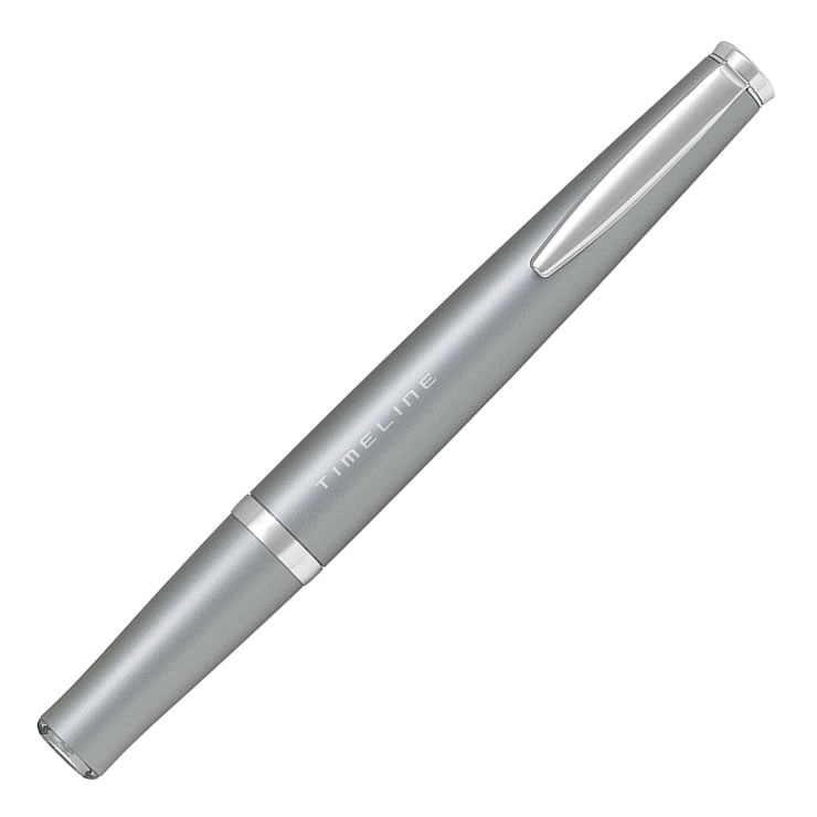 名入れボールペン（5000円程度） PILOT パイロット 油性ボールペン タイムライン FUTURE チタングレー BTL-5SR-TGY ダブルアクション繰り出し式 名入れ可（レーザー空彫） ペンシース付 TIMELINE