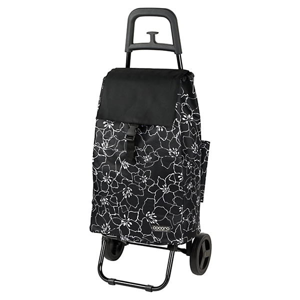 Rakuten - レップ(Rep) COCORO スタンダード ショッピングカート Grande（グランデ） ブラック 545119 40L 保冷・保温 耐荷重量：20kgまで タイヤ取り外し可