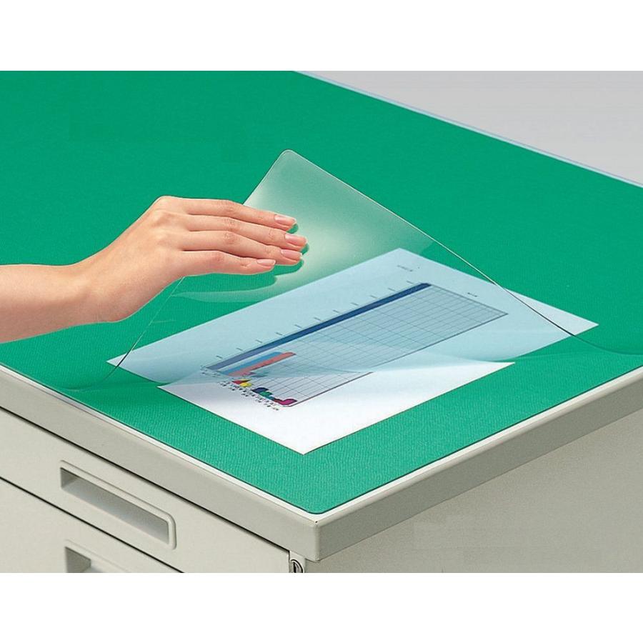 コクヨ(KOKUYO) デスクマット 軟質(塩化ビニル) 下敷き付 1047×717 マ-215