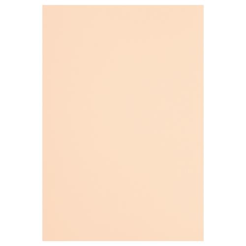 パ）色画用紙 四つ切 肌色（薄橙） 30枚