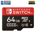 【ホリ公式】【任天堂ライセンス商品】microSDカード64GB for Nintendo Switch NSW-046 NintendoSwitch 任天堂 SDカード HORI ホリ ゲーム ストレージ ダウンロード