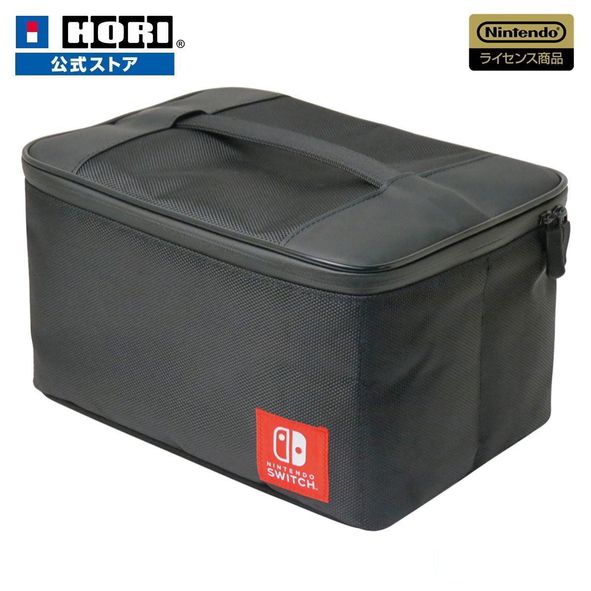 【ホリ公式】【任天堂ライセンス商品】まるごと収納バッグ for Nintendo Switch NSW-013 周辺機器 収納 持ち運び 任天堂 ホリ ゲーム NSW-013