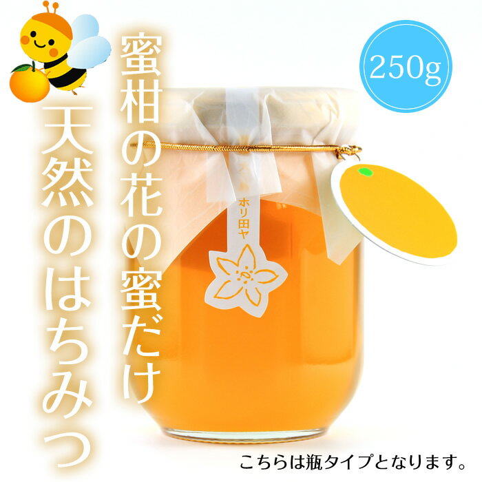 【送料無料】みかん はちみつ 国産 愛媛県産 天然蜂蜜 250g 純粋 はちみつ 国産 ハチミツ蜂蜜 国産はちみつ 国産蜂蜜 みかんはちみつ みかん蜂蜜 無添加 愛媛 土産 愛媛県産 柑橘 ご当地 お取り寄せ プレゼント 贈り物 お歳暮 ギフト ホリ田ヤ mp〔はちみつ〕