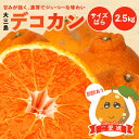 【最大800円OFFクーポン★5/9 20:00〜5/16 1:59】冷蔵発送 送料無料 デコカン ご愛嬌(訳訳あり) サイズばら 2.5kg ◆ 愛媛県 大三...