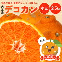 冷蔵発送 送料無料 デコカン 性格美人(キズ) 小玉 2.5kg ◆ 愛媛県 大三島 お取り寄せ 国産 みかん 蜜柑 柑橘 愛媛みかん 果物 フルーツ 訳あり ...