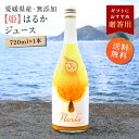 【最大800円OFFクーポン★4/24 20:00～4/27 9:59】送料無料【姫】はるかジュース720ml 1本 愛媛県 大三島 無添加 ストレート 100% みかんジュース 果汁 高級 濃厚 土産 お取り寄せ プレゼント …