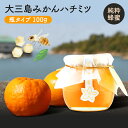 みかん ハチミツ 100g ◆ 愛媛県 大三島 無添加 みかん お試し用 大人気 天然 国産 純粋 みかん はちみつ 蜂蜜 お取り寄せ プレゼント 贈答用 内祝い 結婚祝い 出産祝い ギフト 贈り物 グルメ