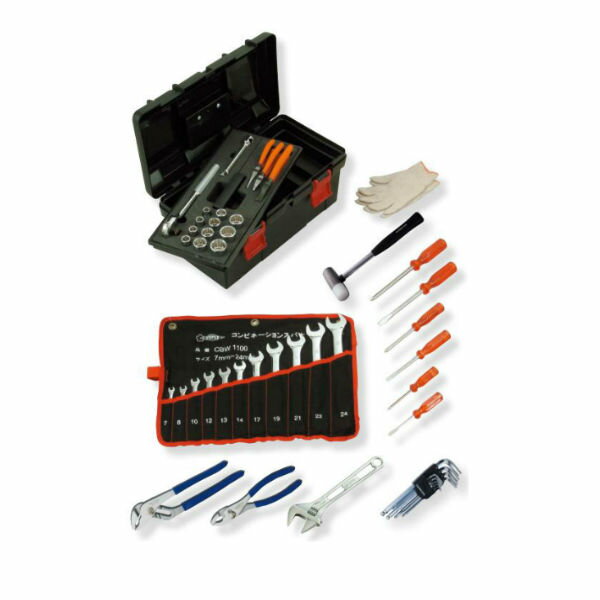 工具セット プロ用 標準工具セット 産業機器 工場 自動車 整備 一般機械 組み立て ばらし 12.7sq (1/2) スーパーツール S6500N