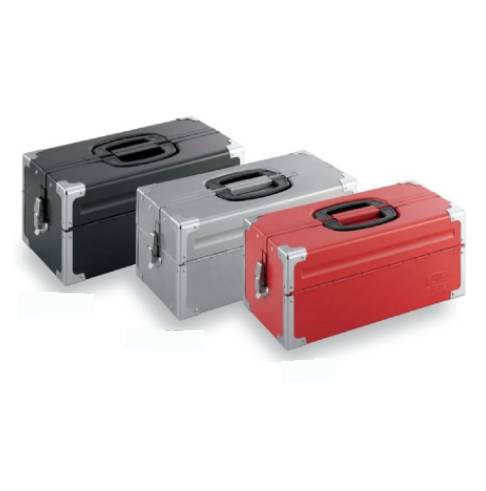 ツールケース 頑丈 工具箱 メタルケース BX322 赤 レッド BX322SV シルバー BX322BK 黒 ブラック TONE
