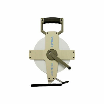 計測 鉄製巻尺 ナイロンコート 30m 土木 建築 測量 NR30 スチロンリール ヤマヨ測定