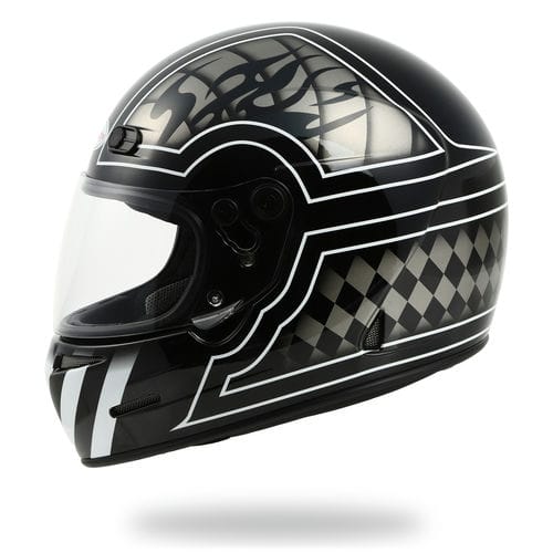 フルフェイス へルメット バイク ミューラル ホワイト グロス 全4色 M～XL HORIZON HELMETS XXR