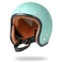 (WEB限定)スモールジェットヘルメット バイク SG規格 フラット ビンテージ グリーン S～XL HORIZON HELMET OLD SCHOOL JET