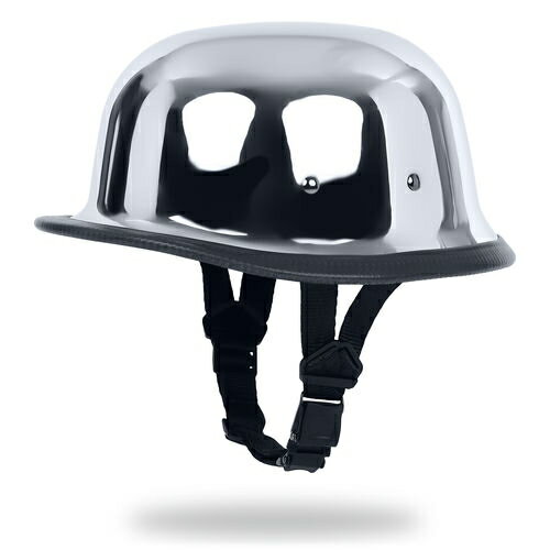 樂天商城 - 自転車 ヘルメット バイク ビンテージ メンズ レディース M~XXL アメリカン GERMAN HALF HELMET ジャーマンハーフヘルメット クローム HORIZON HELMETS