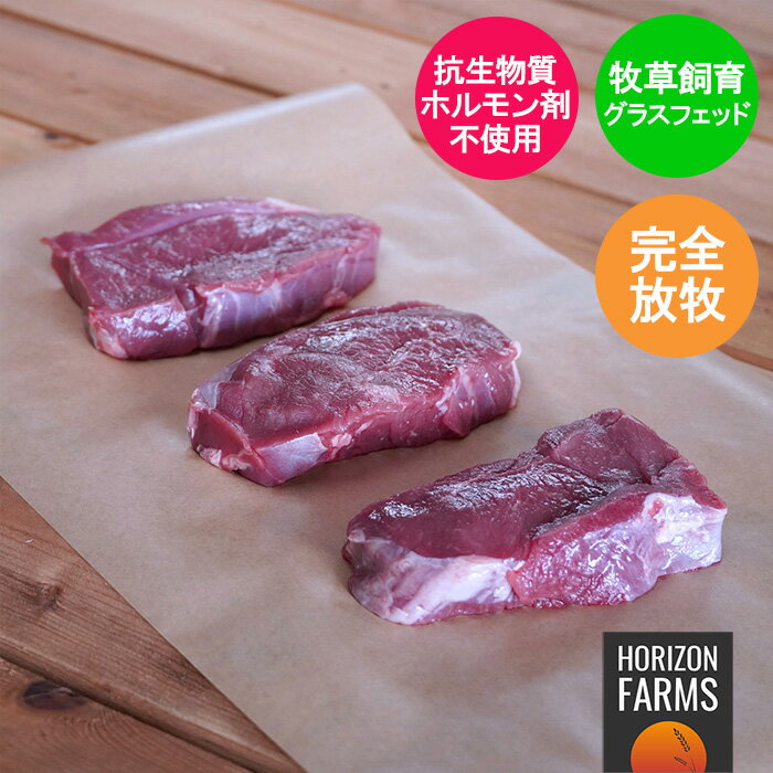 ニュージーランド産 ラム肉 高品質 もも肉 ステーキ 500g グラスフェッドラム 冷凍 羊肉 赤身 厚切り モモ ラムレッ…